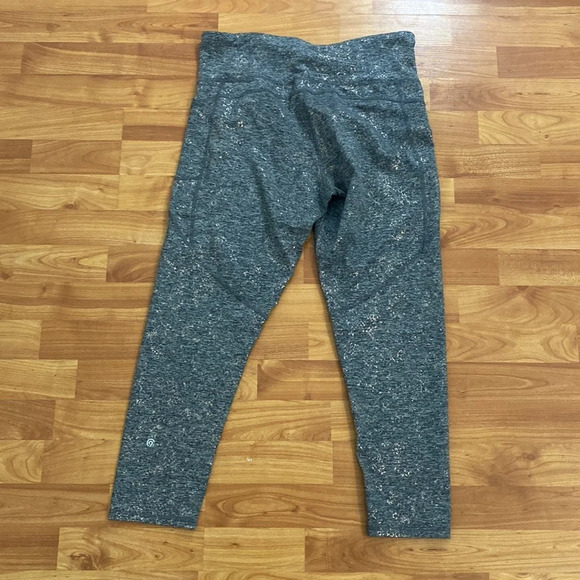 Champion Grey/ Metallic Leggings - Picture 5 of 6
